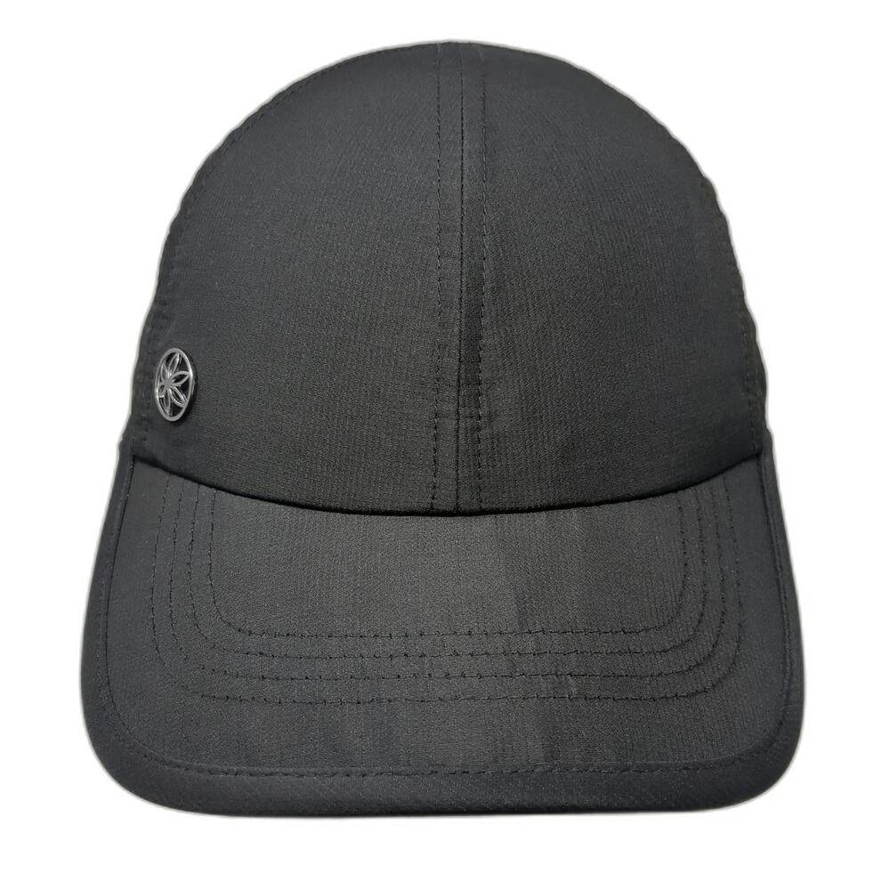 Gaiam Baseball Cap Black One Size Reflective Mesh Ventilation Hat